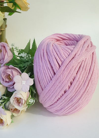 Шпагат хб, 4 мм, розовый светлый, арт. 30118
